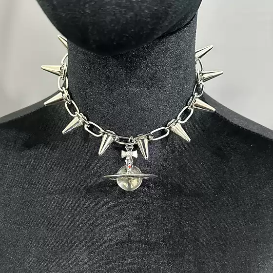 Empress Dowager Large Size 2025 New Style Elegant and Versatile Necklace Hot Girl Chain Fashion Clavicle Chain Factory Direct Sale