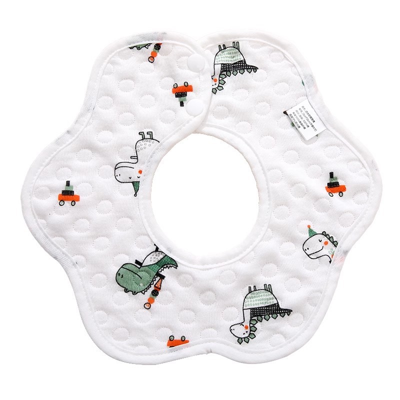 Children's gauze soft eating bib for mother and baby