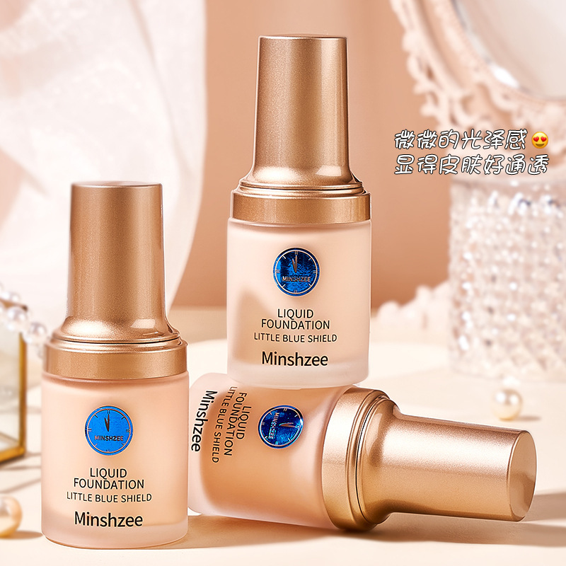 Xiaolandun liquid foundation concealer, oil control, long-lasting, non-removing makeup, natural waterproof, sweat-proof, moisturizing bb cream wholesale Ming Xizhi