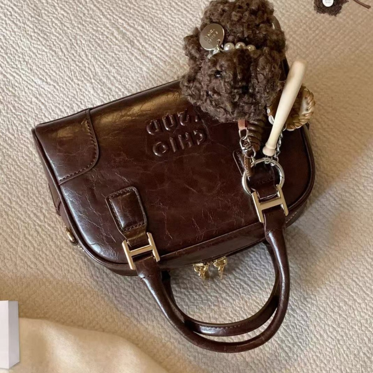 Nanfeng Chio2Nd French Sweet Gallery Pillow Bag Women's 2025 New Fashion Temperament Portable Shoulder Crossbody Bag