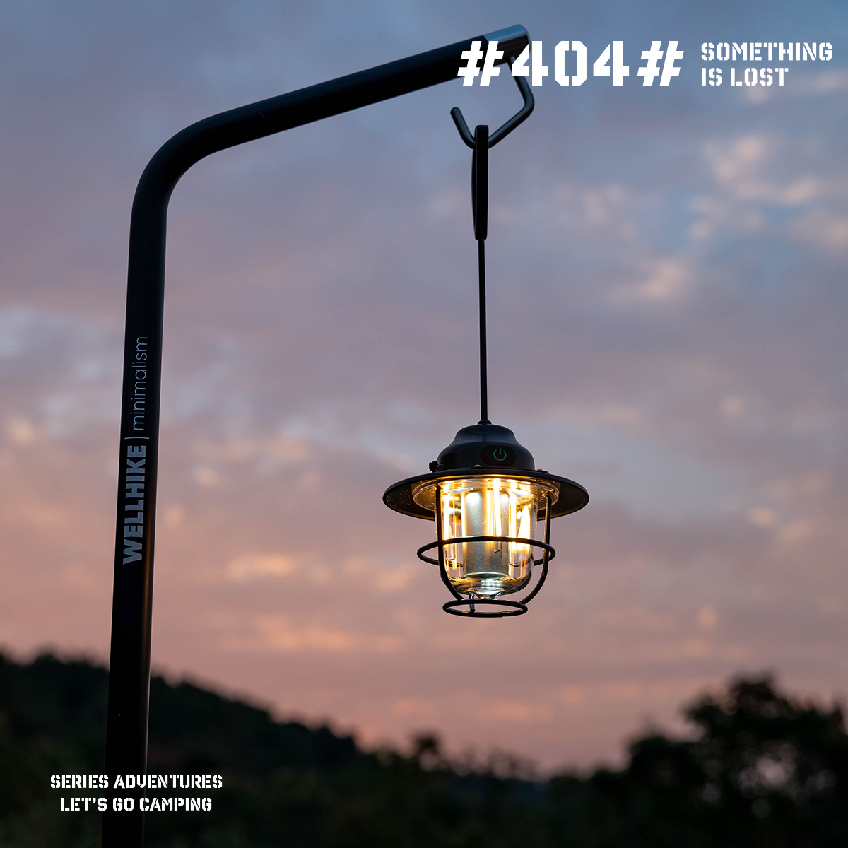 Mini lámpara de camping ultra-larga resistencia lámpara de dosel retro lámpara de camping tienda al aire libre lámpara colgante lámpara de cono de pino