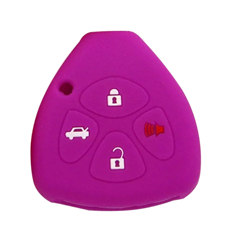 Подходит для Toyota Land Cruiser Board с 4-кнопочным чехлом Drops Crown Silicon Gloss Case, сертифицированным Aygo Disney Factory