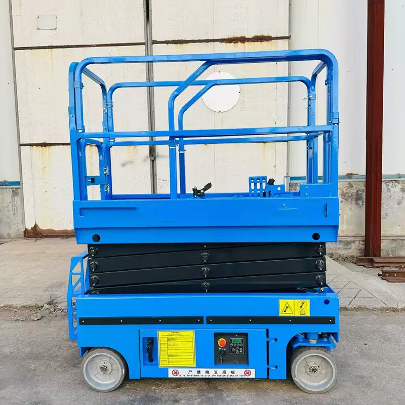 升降车 迷你登高检修作业车 自行走升降机 自行式液压升降平台