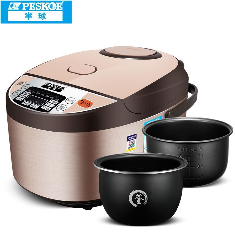 Rice Cooker Household 3L4L5 Liter Intelligent Multi-Function Rice Cooker Appointment Timer Fully Automatic 1-7 People Manufacturer
