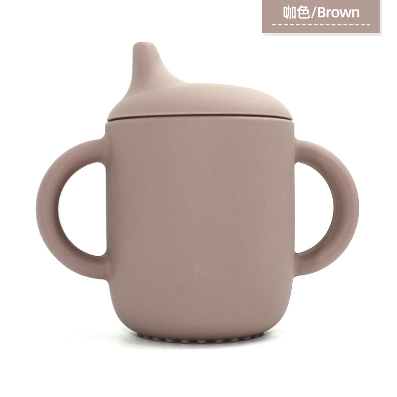 바이노럴 덕빌 컵 180ml: 다크 브라운