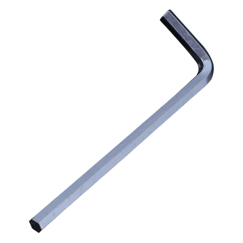 Manufacturer Supplies Flat Head Hexagonal Wrench L-Shaped Galvanized Nickel-Plated Hexagonal Metric and Hardened Matching Hexagonal Tool