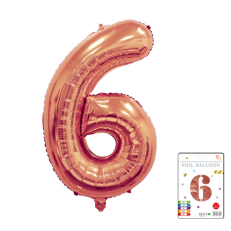 Globo digital de 32 pulgadas, embalaje de tarjeta de papel independiente, versión estadounidense, película de aluminio delgada, embalaje fino, papel de aluminio, globo de cumpleaños