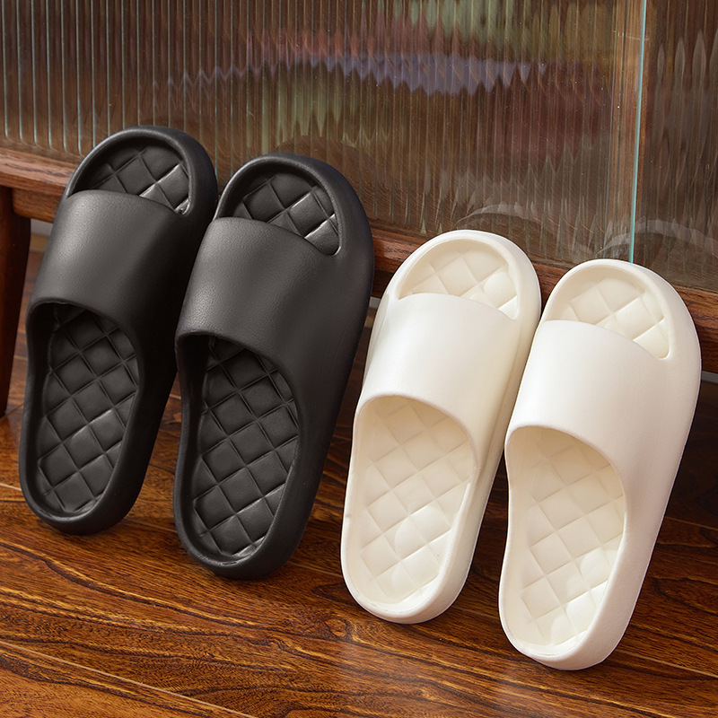 Men's Summer Non-Slip Eva Slippers with a Stepping-On-Clouds Feel, Suitable for Outdoor Use, Women's 2026 New Model for Indoor Home and Bathroom Use