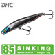 Sinking Minnow Lures Shallow Diving Minnow Baits Fresh Water Bass Swimbait Tackle Gear