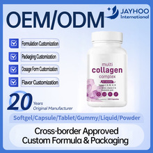 Complex Collagen Peptides Caps Formula  OEM LabelCustom