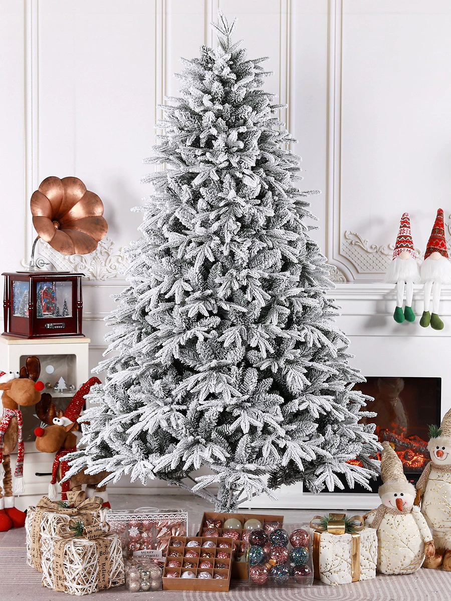 Белая Christmas елочная серебристая снежинка сцена снежинка украшение домашний DIY Рождество Nordic стиль 2025 новый