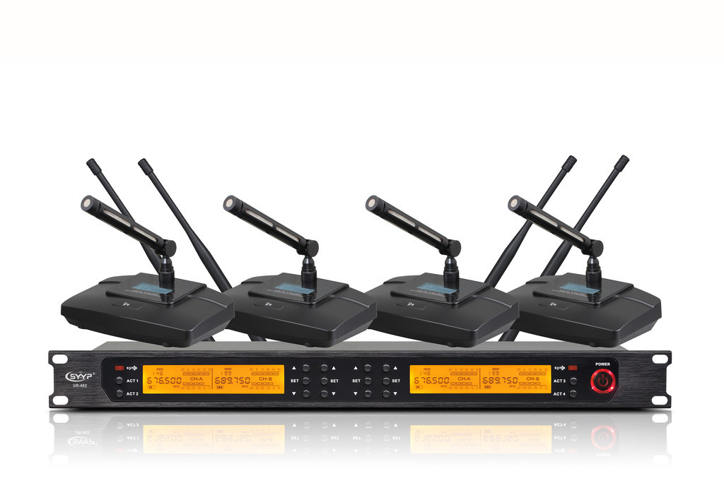 GOLDmicphone金麦风一拖二无线手持麦克风话筒 GM6530