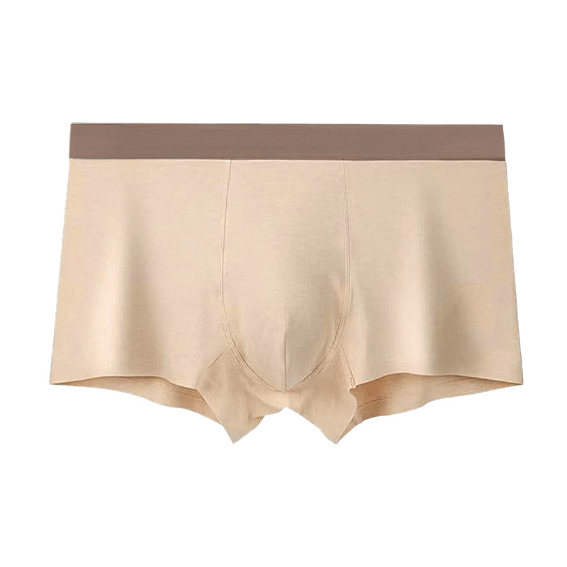 Colored Cotton Men's Underwear Non-marking Solid Color High-end Combed Cotton Underwear Breathable Loose Boxers Comfortable Large Size Underwear Colored Cotton Men's Underwear Non-marking Solid Color High-end Combed Cotton Underwear Breathable Loose Boxers Comfortable Large Size Underwear
