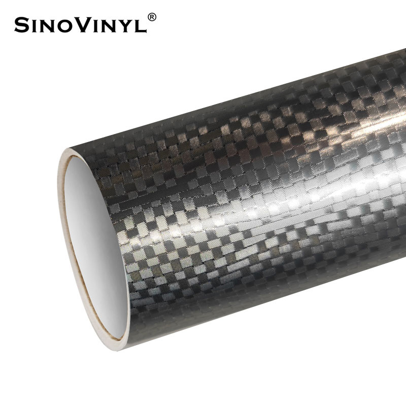 PET de alta definición galvanizado celda de panal de fibra de carbono espejo retrovisor decoración pegatinas de película de cambio de color de automóvil pegatinas de película de cuerpo