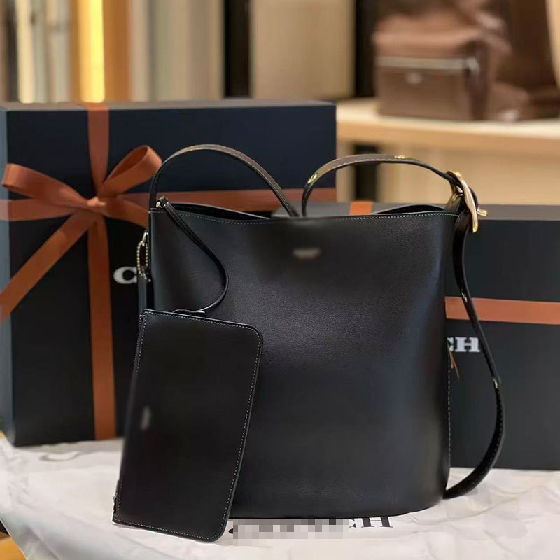 Coach Jude Signatura Bucket Bag, Single Shoulder Crossbody Tote, Versatile Shopping Bag Coach Jude Signatura Bucket Bag, Single Shoulder Crossbody Tote, Versatile Shopping Bag