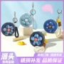 折叠便携双面牛仔化妆镜