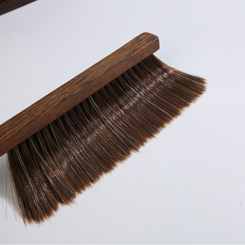 Cepillo de polvo de madera de ala de pollo mano de obra fina mango de madera anticorrosión hogar duradero nuevo cepillo de limpieza multifuncional al por mayor