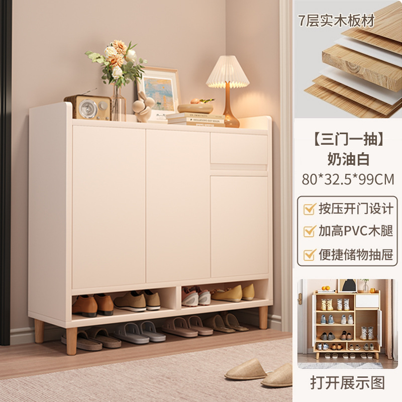 Zapatero, almacenamiento en la puerta del hogar, armario de entrada integrado, contra la pared, interior, 2025, estante para zapatos fuera del pasillo