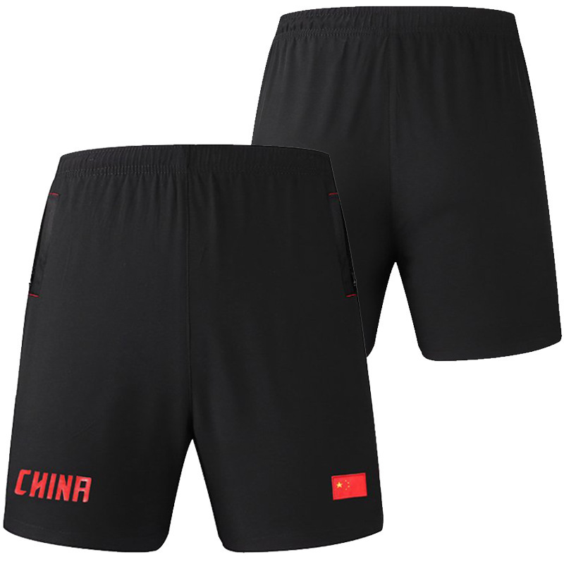 Chinese team shorts men's and women's plus size quick-drying national clothing martial arts fitness sports students basketball track and field training sports pants