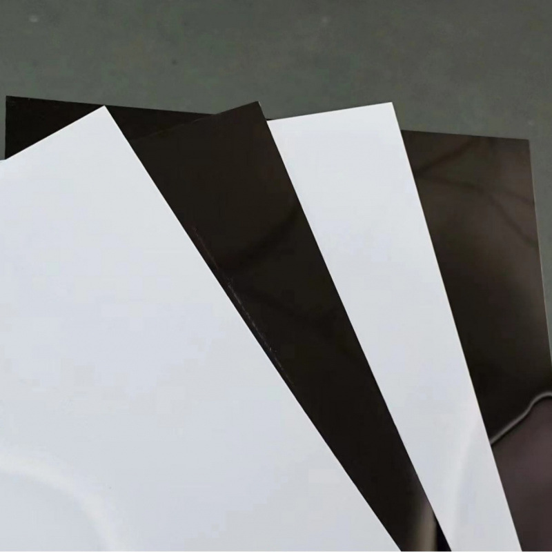pvc板塑料板硬板材白色广告塑料片软黑色吊顶pvc板pe薄片加压克力