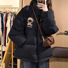 反季清仓特价捡漏冬季羽绒棉服女大码百搭加厚棉衣棉袄面包服外套