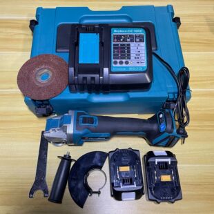 Foreign TrAde Lithium BAttery Brushless Electric Angle Grinder LJ2403A MT Socket CAn Be Used with OriginAl MutuAl Power BAttery ChArger