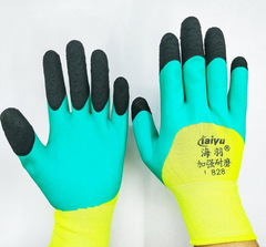 Nylon Latex Foamed Dipped Work Gloves, Durable and Breathable, Mechanical Repair Protective Gloves, Work Safety Gloves Wholesale