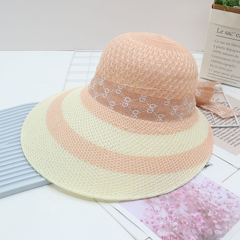 Sombrero de paja para mujer, UV, playa