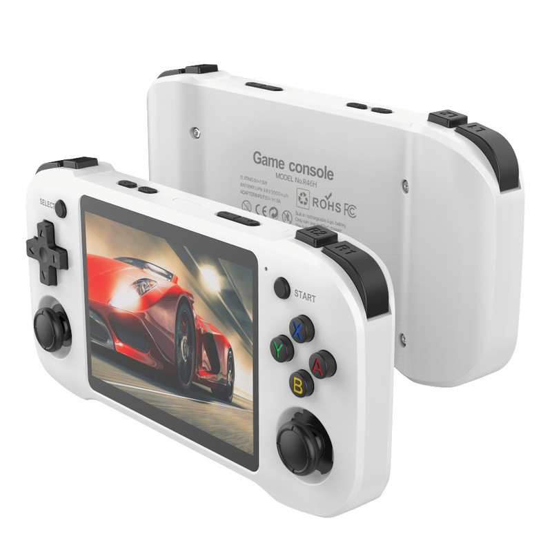 跨境新品R46H掌上游戏机正版ARKOS开源4.2寸高清大屏PSP横版掌机|undefined