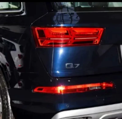 Car headlight protective film, film, light-controlled color-changing taillight film - 16-19-models-q7-taillight-film-transparent-model