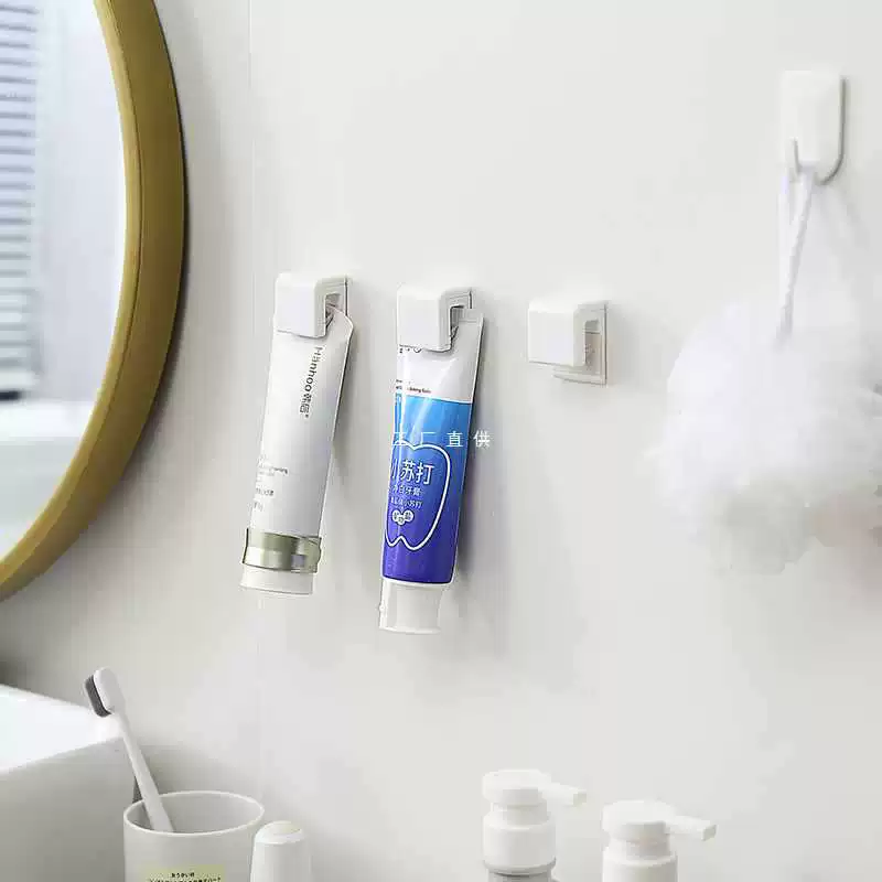 ✅ Настенная полка для хранения в ванной комнате, для туалета, умывальника, зубной пасты и зубных щеток, большой размер.