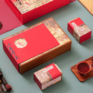 Чай Пуэр Dahongpao, пустая подарочная коробка, подарочная коробка для чая, пустая коробка для чая Zhengshan Xiaozhong Liubao, упаковочная коробка для черного чая
