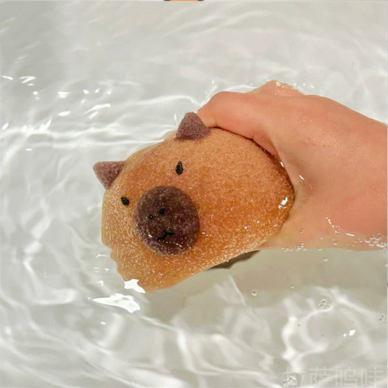 Loveable Cabibala Bath Sponge Ball Bath Face Washing Bath Foaming Bath Creative for Young Children