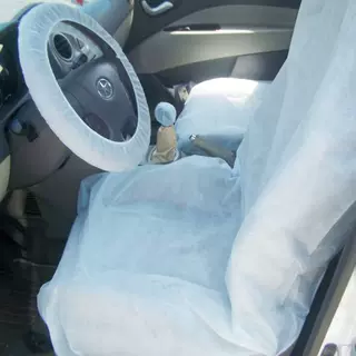 汽车无纺布座套汽修一次性座椅保护罩汽车维修保养防脏防污坐垫套