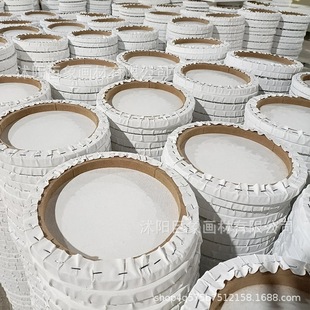 Manufacturer Wholesale Irregular Round Pure Cotton Linen Canvas Oil Painting Frame Acrylic Watercolor Large Size with Frame