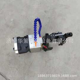 华策牌铁路轨道钻眼机 矿用钢轨维修打孔机 XQZ-32气动钢轨钻孔机