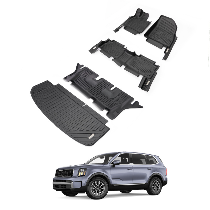 TXR para Kia Telluride alfombrilla de coche Tpe Floor Mat especial 5D antideslizante protección del pie