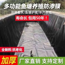 鱼塘防渗膜加厚鱼塘专用膜防雨防水防晒防漏塑料布养殖膜