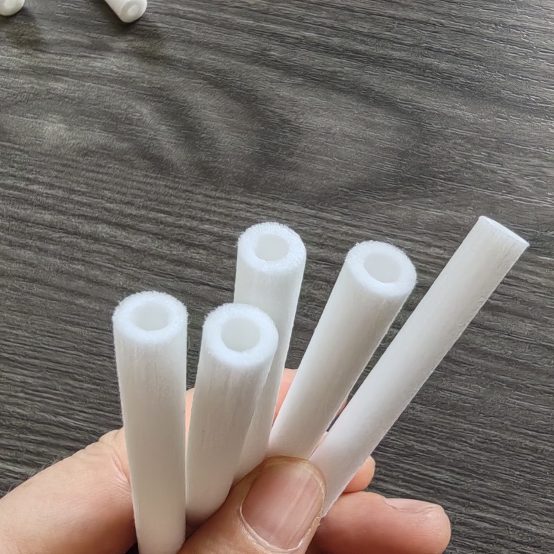 空心吸油棉储油棉芯棒  储墨卷包芯 尺寸可定雾化导油棉空心棉棒