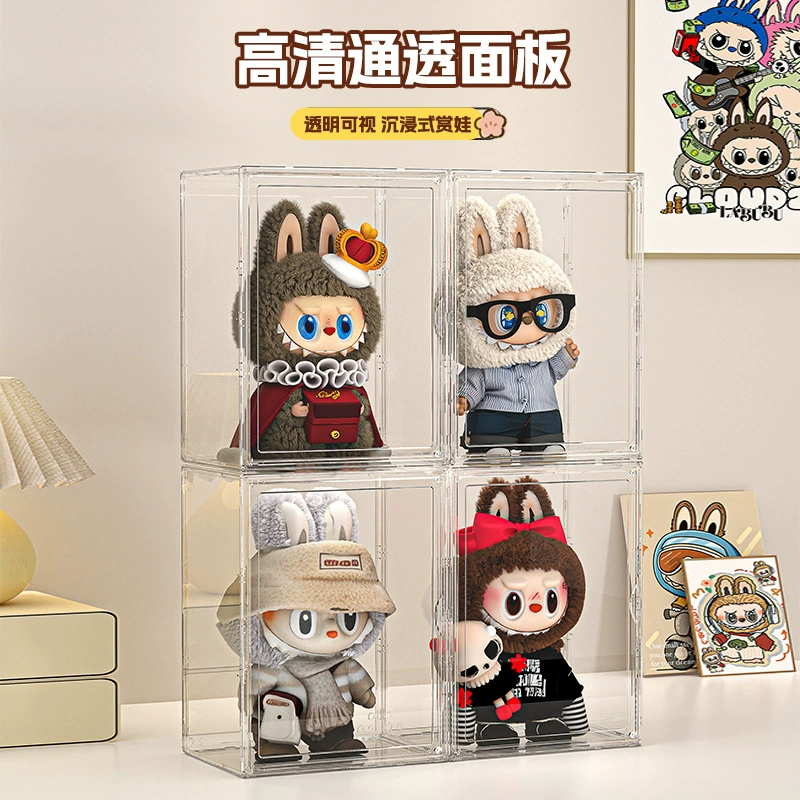 Storage system, stand, box, minifigure, acrylic doll