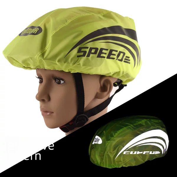 Wholesale Dropshipping Outdoor Cycling Helmet Cover, Helmet Rain Cover, Helmet Waterproof Cover, Reflective Safety Helmet Cover
