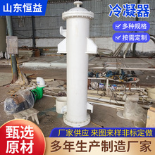 PP冷凝器换热器pp降膜吸收塔腐蚀性物料降膜吸收器PP卧式冷凝器