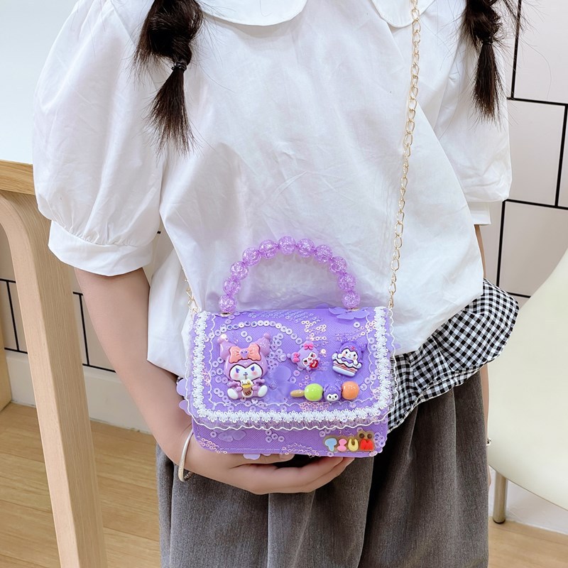 Accesorios para bebés bolsos de cambio, bolsos de hombro de moda, dibujos animados, nuevo estilo coreano, bolsos de mano para niños.