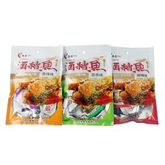 江西九江名物湖口玉格ブランド蒸留穀物魚スナック食品オリジナルスパイシースパイシー味 100 グラムシングルパック
