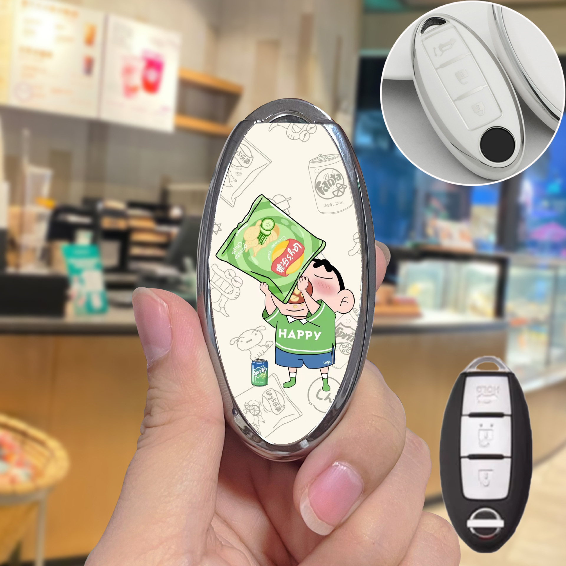 4D 단면 작은 새로운 감자 칩