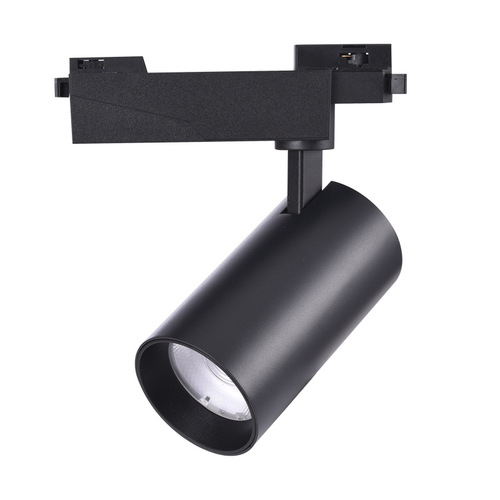 Factory LED track lights COB for clothing stores 4500K spotlights 30W three-wire track lights 3500K for furniture and tile stores