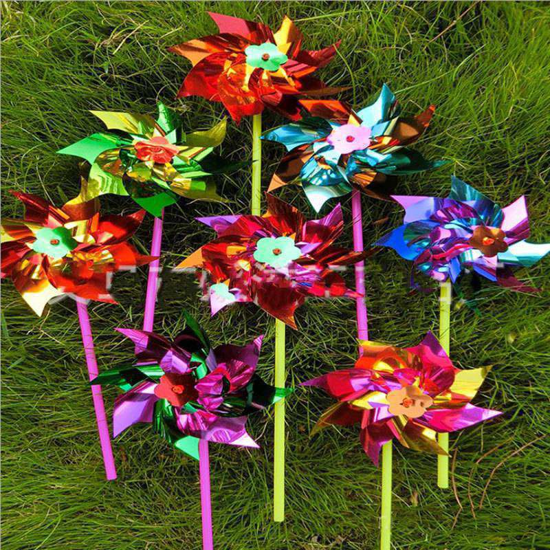 Regalo de los niños de juguete fábrica al por mayor Tire hacia atrás coche de juguete empuje pequeña burbuja palo molino de viento juguete barato mini