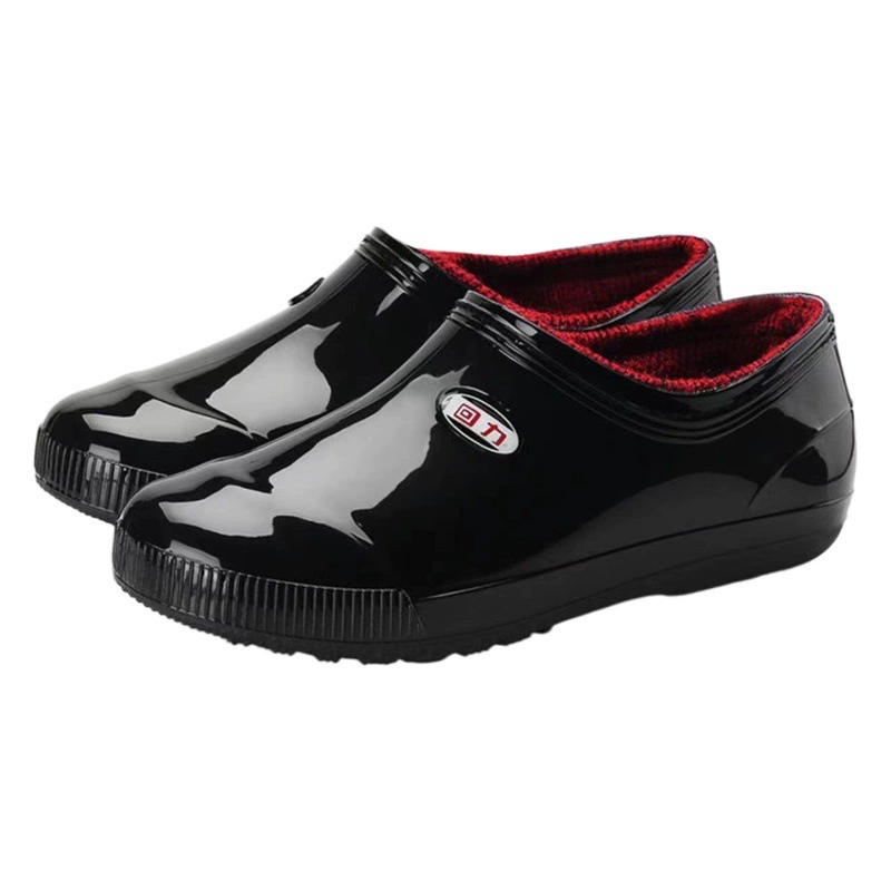 Huili дождя Обувь 329 низкой воды обувь короткие дождя сапоги на флисовой подкладке теплые слиток обувь кухня непромокаемая обувь резиновая обувь оптом