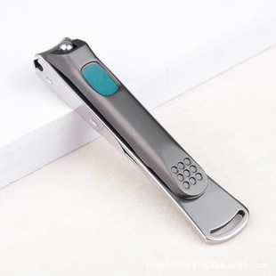 New anti-splash lightweight convenient flat sharp durable nail cutter exquisite household adult nail tools wholesale
