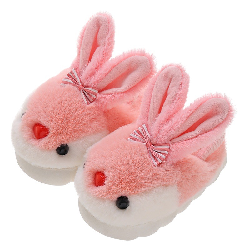 Children's cotton slippers winter Girls' Indoor non-slip boys' and girls' home warm children's home slippers